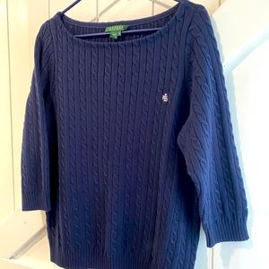 Lauren Ralph Lauren 3 quarter sleeve sweater